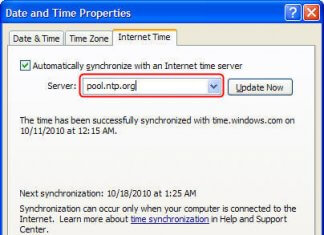 time server windows xp