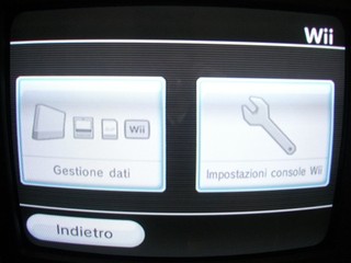 Menu Wii