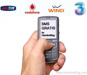 sms gratis tim wind vodafone 3