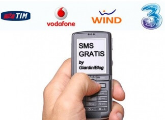 sms gratis tim wind vodafone 3