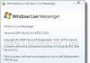 Windows Messenger Live 2009