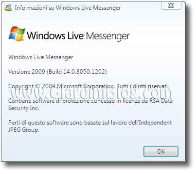 Windows Messenger Live 2009