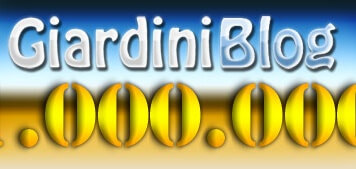 GiardiniBlog supera il milione di pagine viste! 1 milione di views