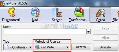 server emule ricerca kad