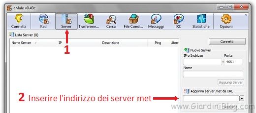 i server per emule v0.50a