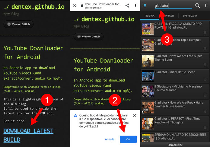 App Android Scaricare Musica Da Youtube