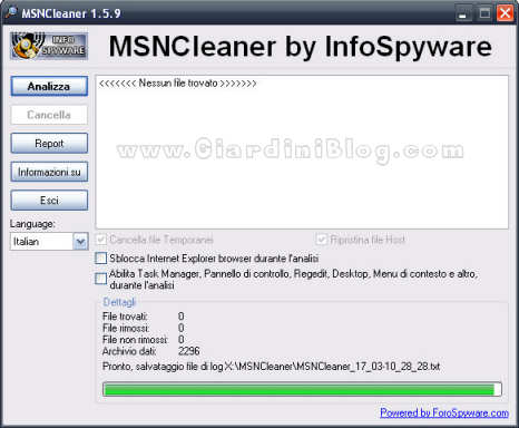 msn-cleaner