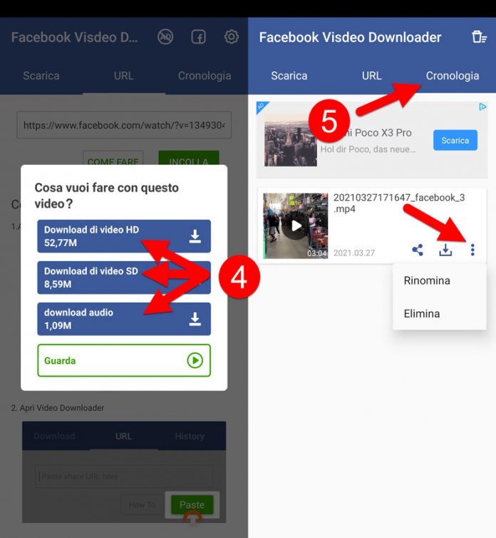Scaricare video da Facebook online, da app e su PC GiardiniBlog