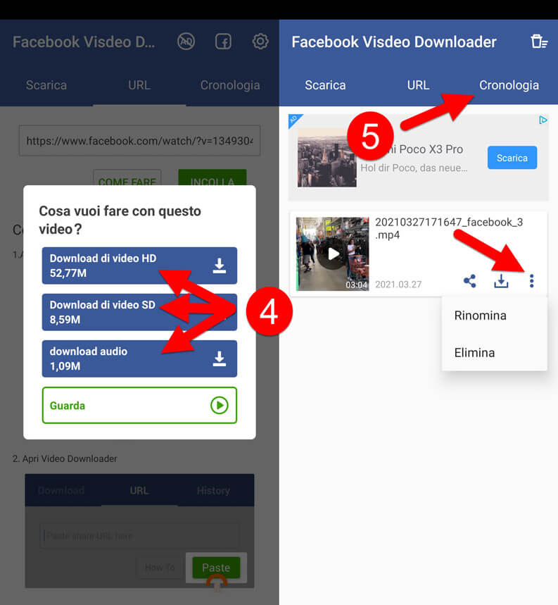 Scaricare video da Facebook online, da app e su PC GiardiniBlog