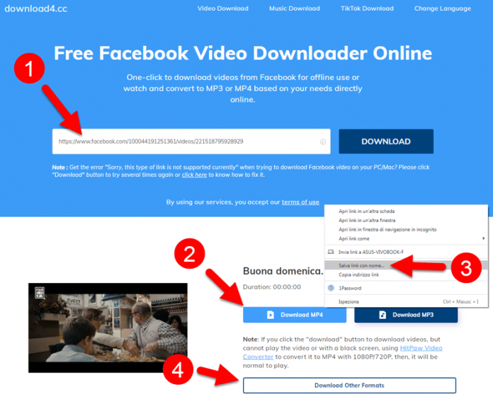 Scaricare video da Facebook online, da app e su PC GiardiniBlog