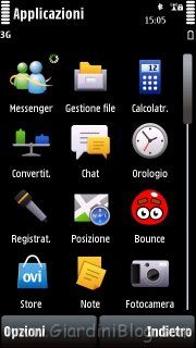 Nokia 5800 applicazioni msn