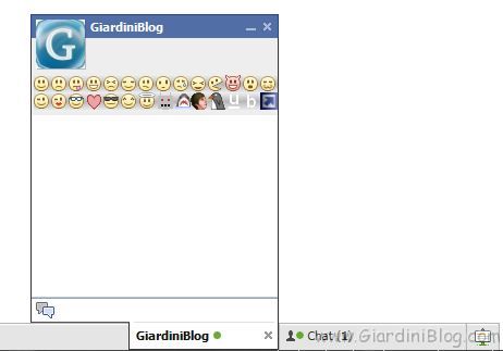 emoticon nella chat di facebook