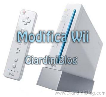 nintendo wii modifica