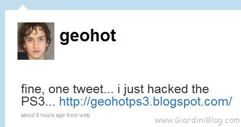 geohot hacked ps3