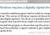 Windows 7 Digital Driver Signature