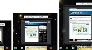 Modificare le impostazioni delle anteprime dei programmi della Taskbar di Windows 7 Taskbar Thumbnail Windows 7