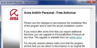 avira antivir installazione