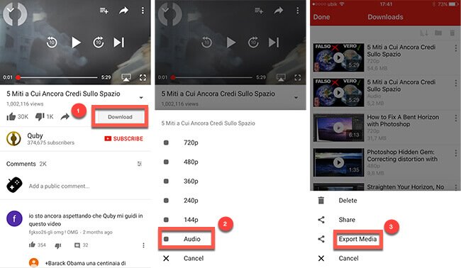 scaricare musica da youtube ios cydia jailbreak