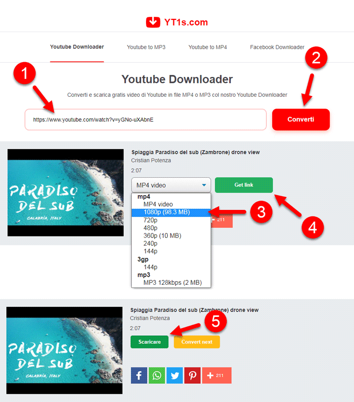 Scaricare Musica Da Youtube Yt1s