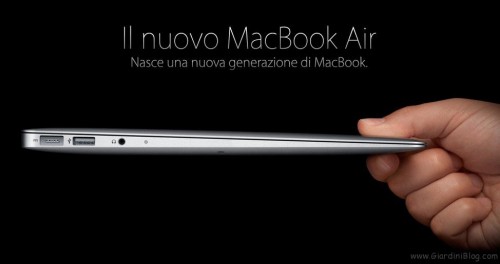 nuovo macbook air