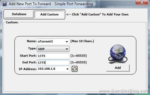 Configurare Simple Port FW 4
