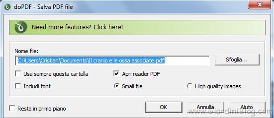 crea pdf velocemente con dopdf