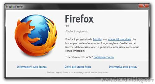 firefox 4 versione finale