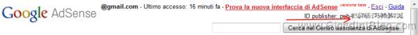 google adsense codice publisher