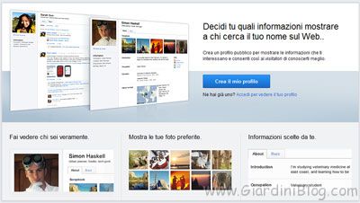 profilo google crea