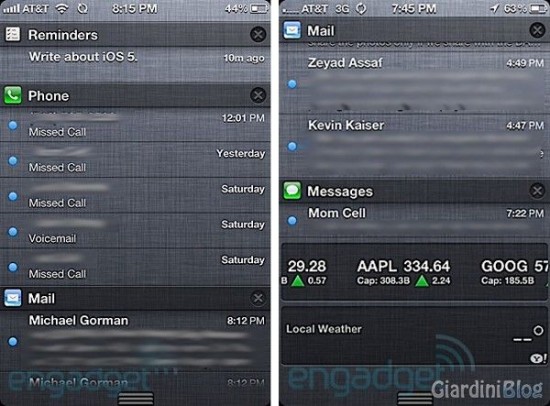 ios notifications