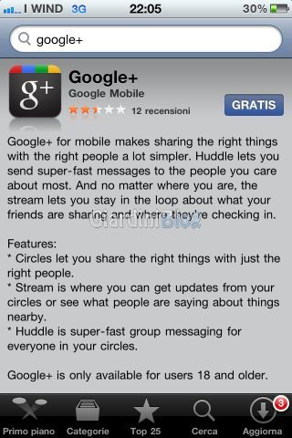 appstore google plus download