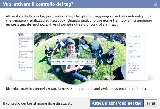 Impostazioni sulla privacy