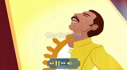 Freddie Mercury logotipo google 65 anniversario