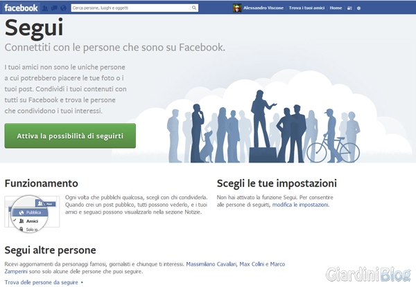 facebook-attiva-aggiornamenti