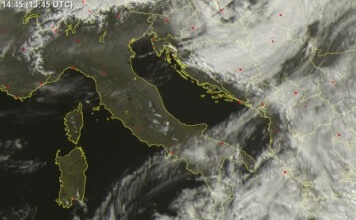 Vedere immagini satellitari del meteo in tempo reale