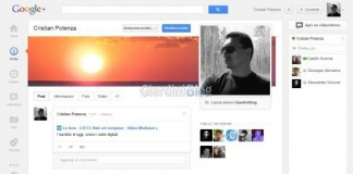Nuova interfaccia Google Plus stile Facebook