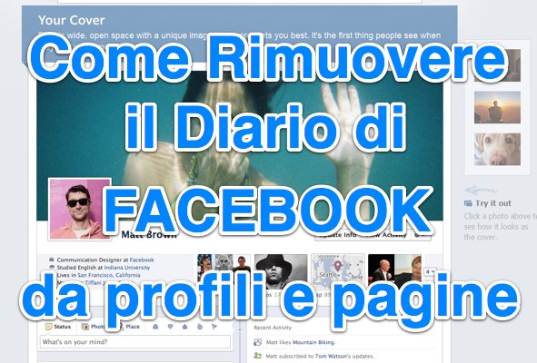 Rimuovere Timeline Facebook