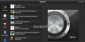 Ascoltare musica gratis con Hypegram