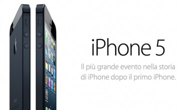 Presentato iPhone 5 : caratteristiche, novità, prezzi