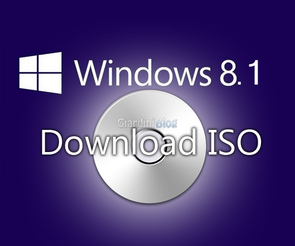 Windows 8.1 download ISO