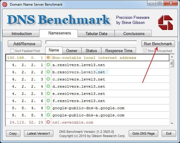 DnsBenchmark