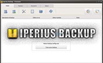 Software di backup per Windows: Iperius Backup