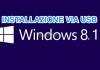 Creare penna USB per l'installazione di Windows 8.1