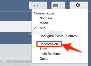 impostazioni gmail 2