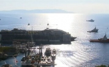 Nave Costa Concordia Diretta live Streaming Rimozione