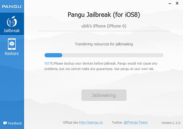Jailbreak iOS iPhone6