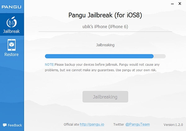 Jailbreak iOS iPhone6