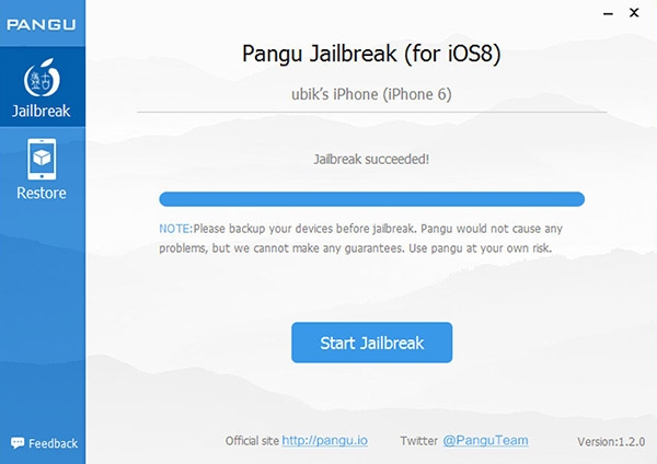 Jailbreak iOS iPhone6