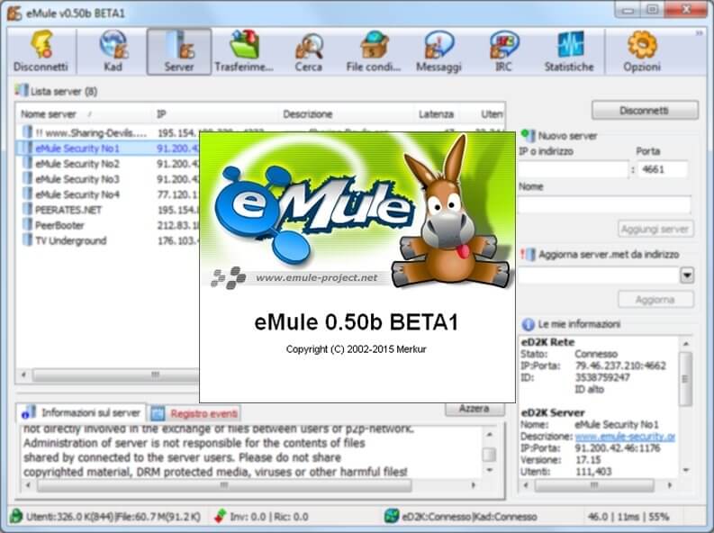 emule versione vecchia