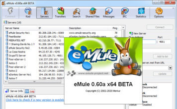EMULE 0.60a RC DOWNLOAD ULTIMA VERSIONE 2023